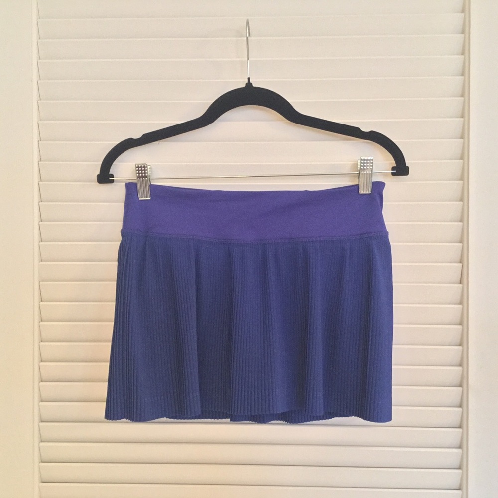 Lululemon Pleat it Tennis Skirt Royal Blue